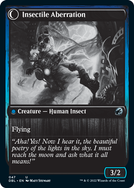 Delver of Secrets // Insectile Aberration [Innistrad: Double Feature]