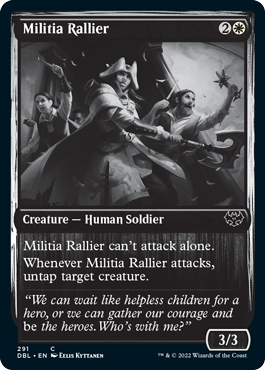 Militia Rallier [Innistrad: Double Feature]