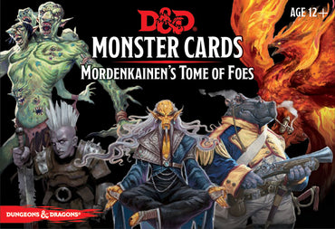 D&D Monster Cards - Mordenkainen`s Tome of Foes (109 cards)