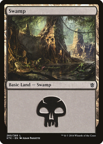 Swamp (260) [Khans of Tarkir]
