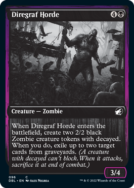 Diregraf Horde [Innistrad: Double Feature]