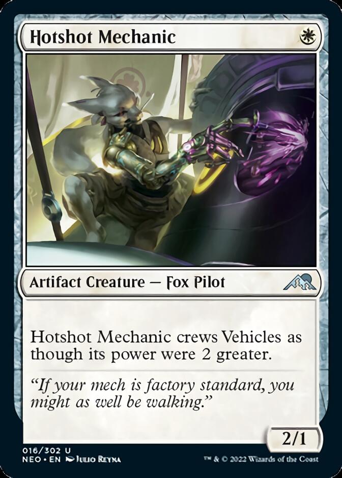Hotshot Mechanic [Kamigawa: Neon Dynasty]