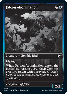 Falcon Abomination [Innistrad: Double Feature]