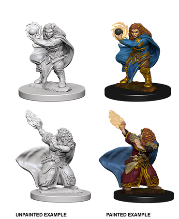 DUNGEONS AND DRAGONS: NOLZUR'S MARVELOUS UNPAINTED MINIATURES -W4-FEMALE DWARF WIZARD