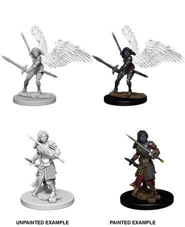 DUNGEONS AND DRAGONS: NOLZUR'S MARVELOUS UNPAINTED MINIATURES -W5-FEMALE AASIMAR PALADIN