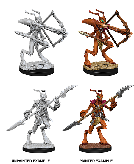 DUNGEONS AND DRAGONS: NOLZUR'S MARVELOUS UNPAINTED MINIATURES -W5-THRI-KREEN