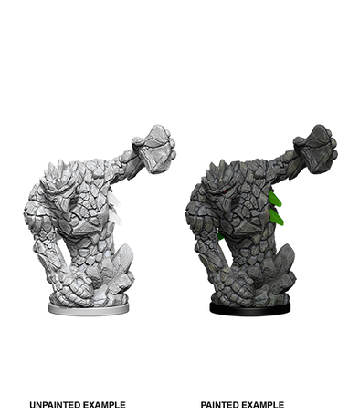 PATHFINDER: DEEP CUTS UNPAINTED MINIATURES -W5-MEDIUM EARTH ELEMENTAL