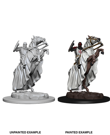 PATHFINDER: DEEP CUTS UNPAINTED MINIATURES -W5-KNIGHT AND HORSE