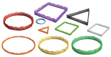 DUNGEONS & DRAGONS FANTASY MINIATURES: ICONS OF THE REALMS SPELL EFFECTS HALASTER`S TUMULTUOUS TEMPLATES