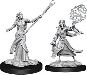 DUNGEONS & DRAGONS NOLZUR`S MARVELOUS UNPAINTED MINIATURES: W12 FEMALE ELF SORCERER