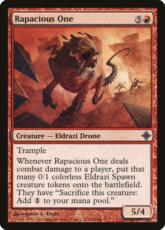 mtg not tournament legal cards Rapacious One [Rise of the Eldrazi]