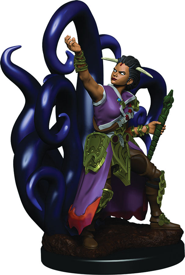 DUNGEONS & DRAGONS FANTASY MINIATURES: ICONS OF THE REALMS PREMIUM FIGURES W3 HUMAN FEMALE WARLOCK