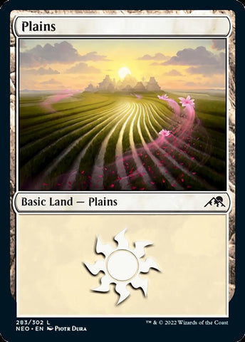 Plains (283) [Kamigawa: Neon Dynasty]