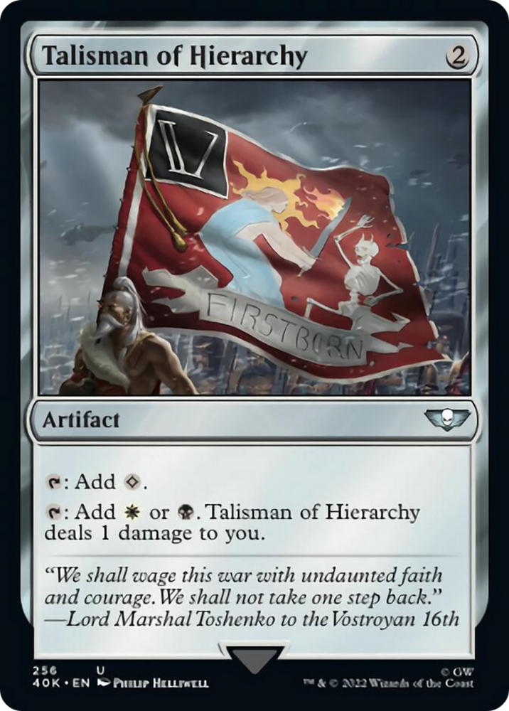 Talisman of Hierarchy [Warhammer 40,000]