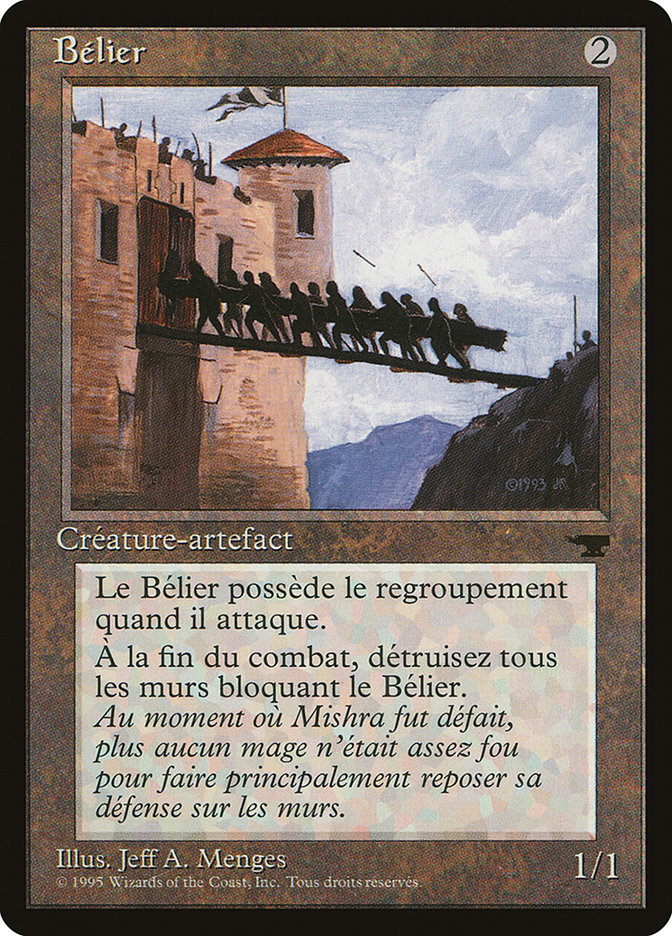 Battering Ram (French) - "Belier" [Renaissance]