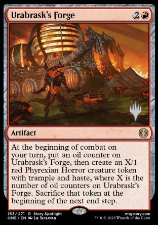 Urabrask's Forge (Promo Pack) [Phyrexia: All Will Be One Promos]