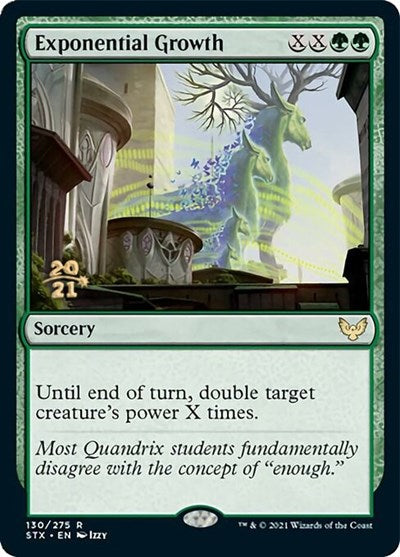 Exponential Growth [Strixhaven: School of Mages Prerelease Promos]