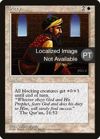 Piety [Fourth Edition (Foreign Black Border)]