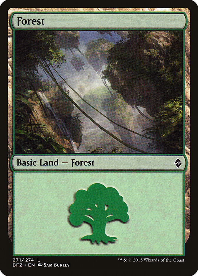 Forest (271) [Battle for Zendikar]