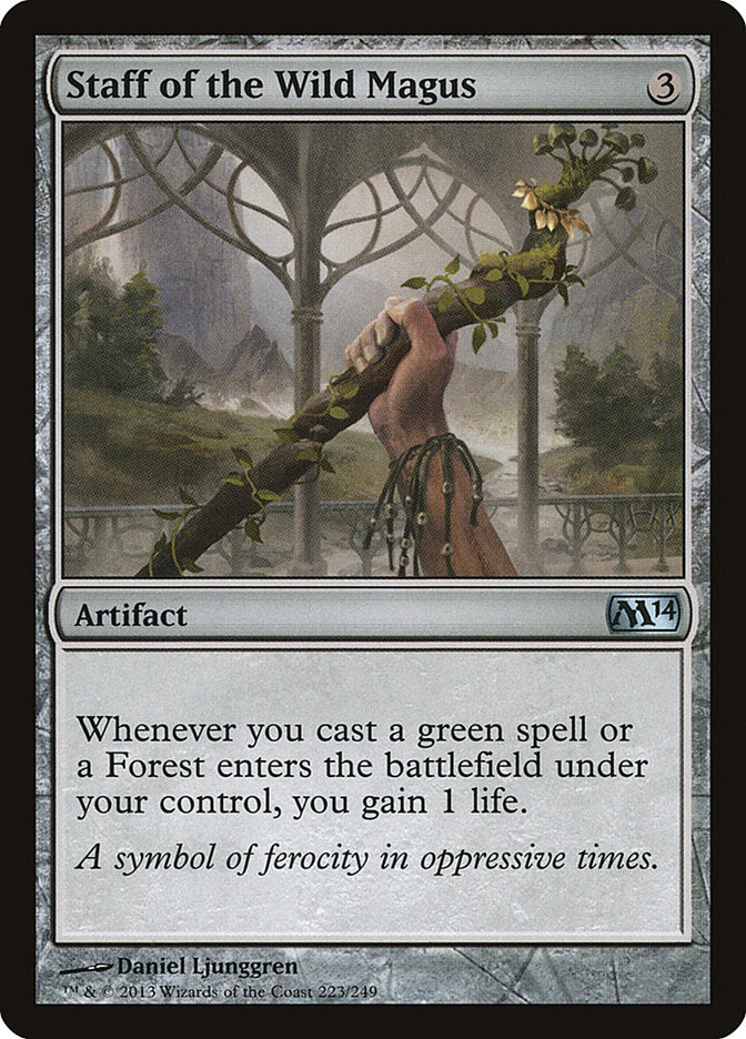 Staff of the Wild Magus [Magic 2014]