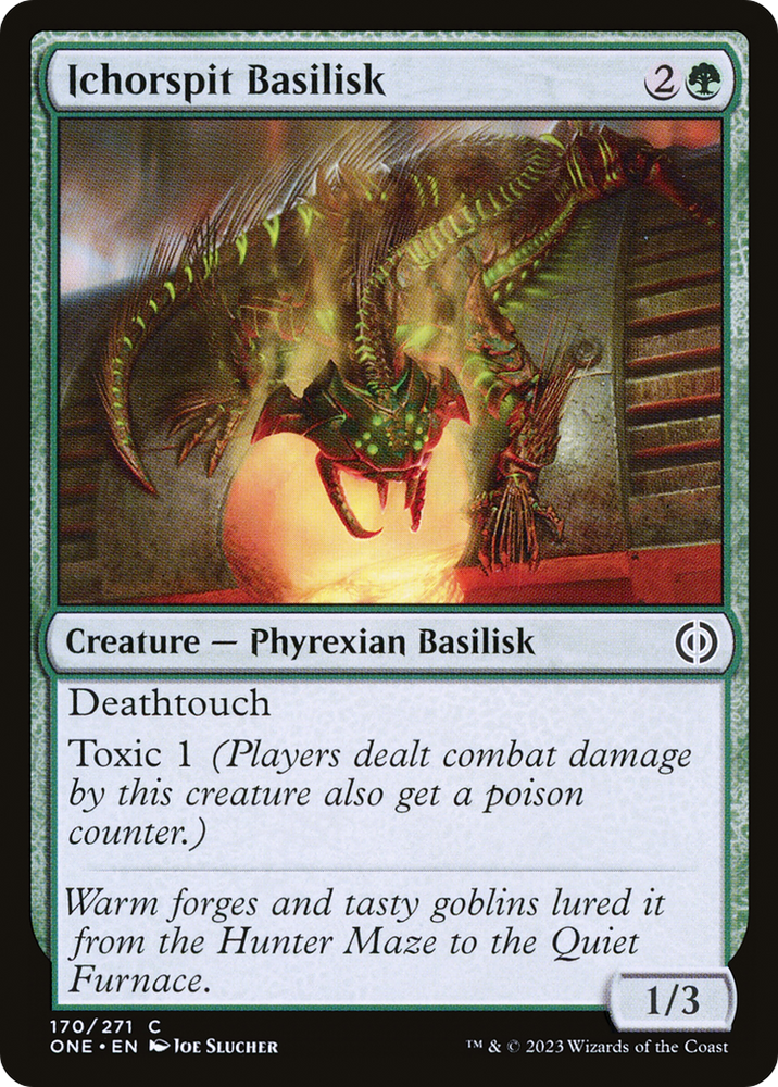 Ichorspit Basilisk [Phyrexia: All Will Be One]