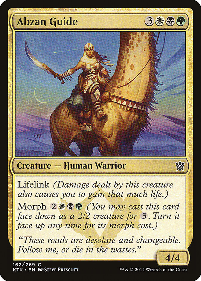 abzan mtg cards Abzan Guide [Khans of Tarkir]