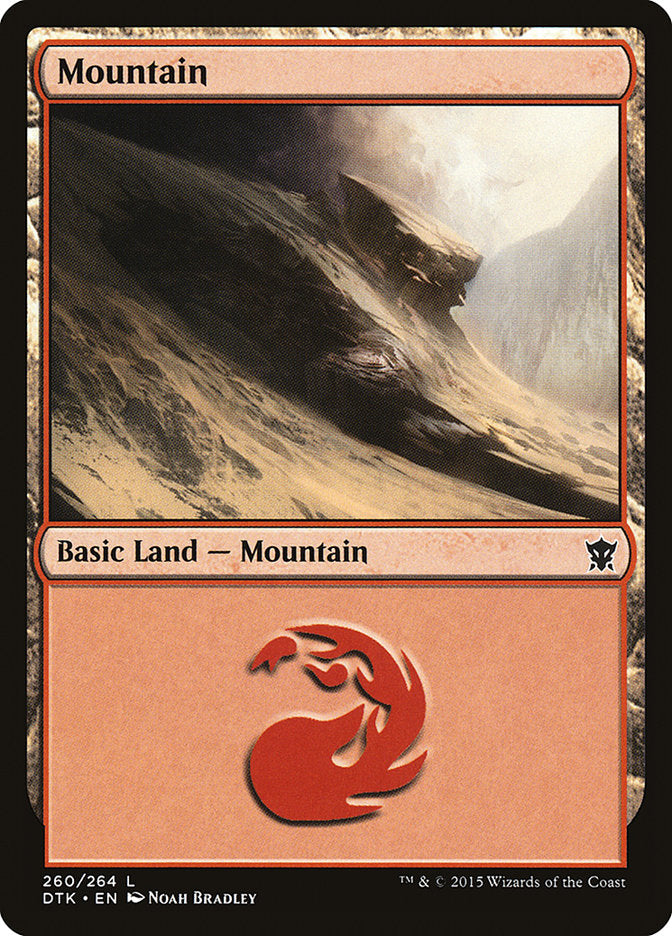 Mountain (260) [Dragons of Tarkir]