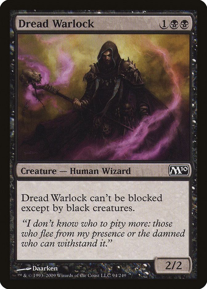 Dread Warlock [Magic 2010]