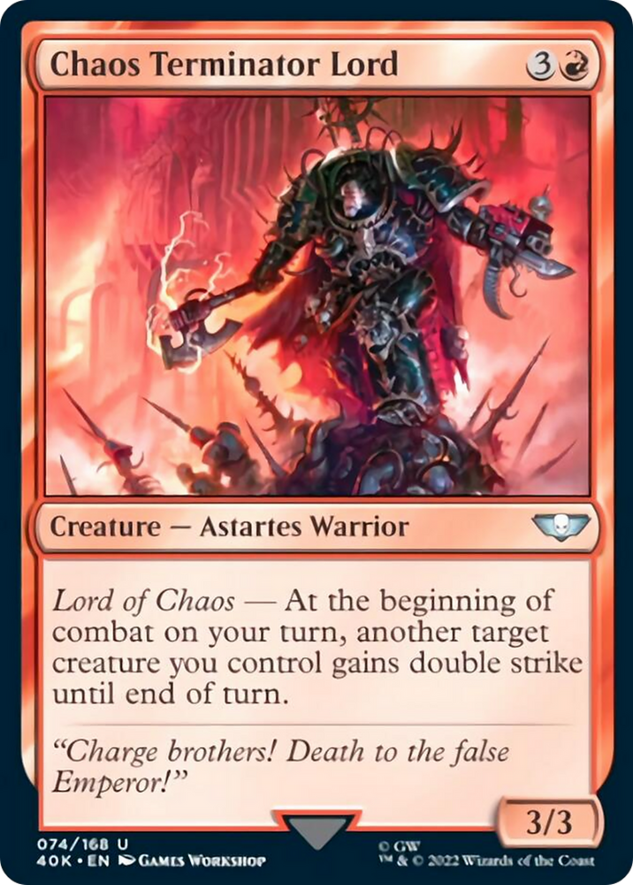 Chaos Terminator Lord [Warhammer 40,000]