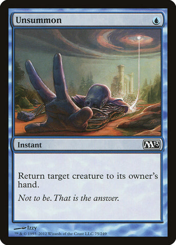 Unsummon [Magic 2013]