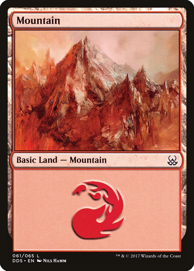 Mountain (61) [Duel Decks: Mind vs. Might]
