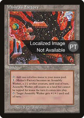 Mishra's Factory [Fourth Edition (Foreign Black Border)]