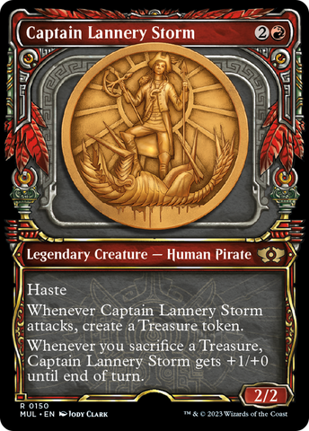 Captain Lannery Storm (Halo Foil) [Multiverse Legends]