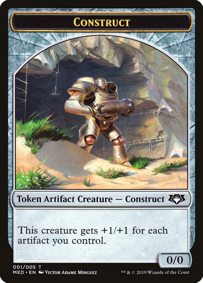 Construct Token (1) [Mythic Edition Tokens]