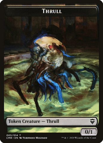 Spirit // Thrull Double-Sided Token [Commander Legends Tokens]