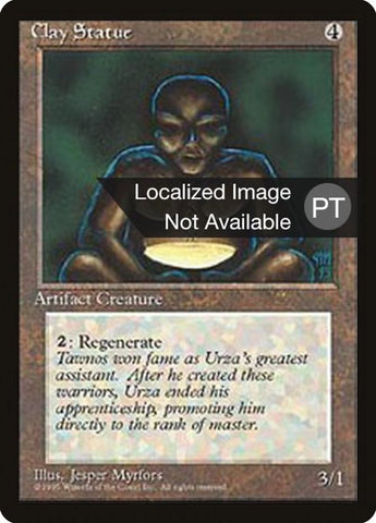 Clay Statue [Fourth Edition (Foreign Black Border)]