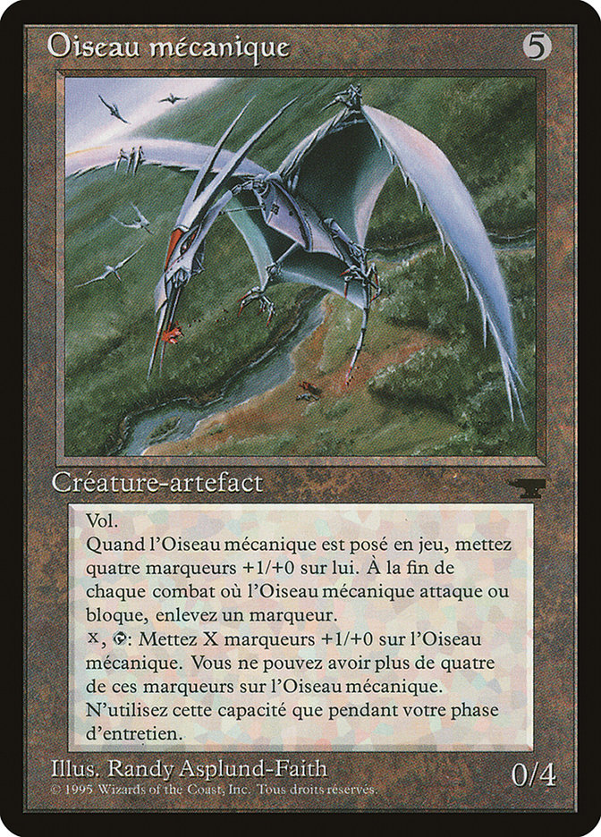 Clockwork Avian (French) - "Oiseau mecanique" [Renaissance]