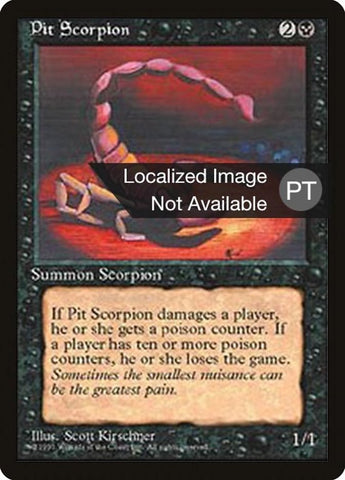 Pit Scorpion [Fourth Edition (Foreign Black Border)]
