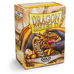 Dragon Shield Matte Gold Sleeves