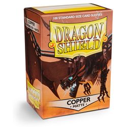 Dragon Shield Matte Copper Sleeves