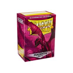Dragon Shield Matte Magenta Sleeves