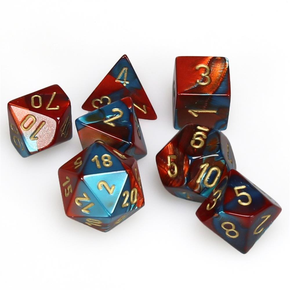 Gemini 7: Poly Red/Teal/Gold (7)