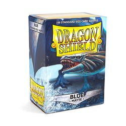 Dragon Shield Matte Blue Sleeves