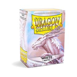 Dragon Shield Matte White Sleeves