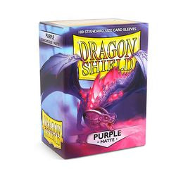 Dragon Shield Matte Purple Sleeves