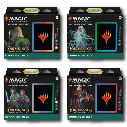 Lord of the Rings Commander Decks Lord of the Rings Commander Decks