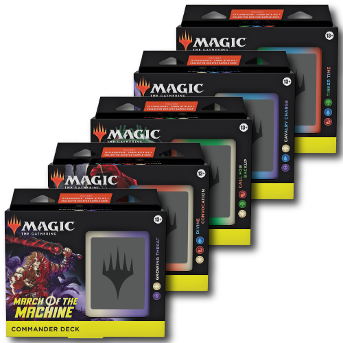 cavalry charge mtg commander deck March of the Machine Commander Decks