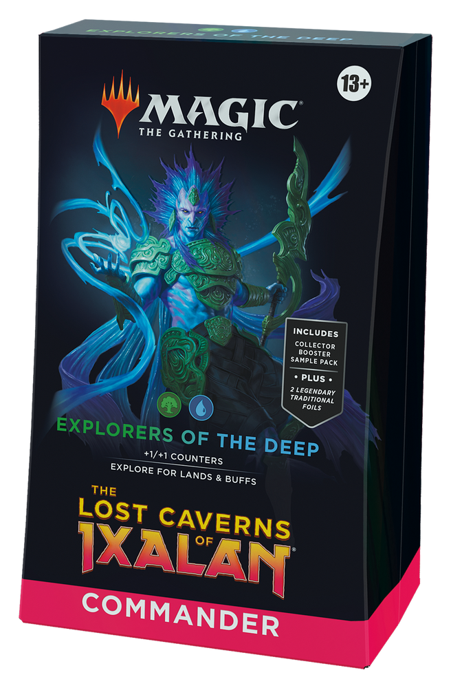 mtg ixalan collector booster box Lost Caverns of Ixalan Commander Decks