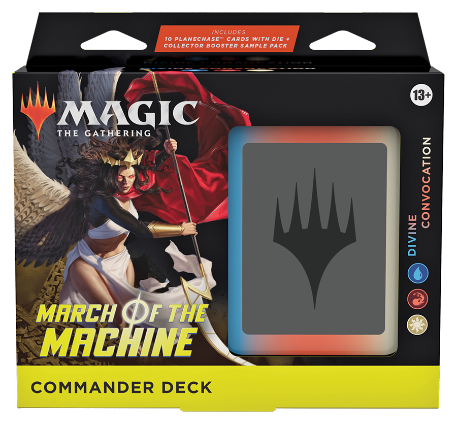 mtg march of the machines collector booster box March of the Machine Commander Decks