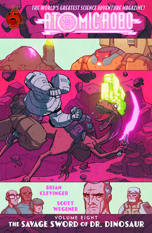 ATOMIC ROBO TP VOL 08 SAVAGE SWORD OF DR DINOSAUR